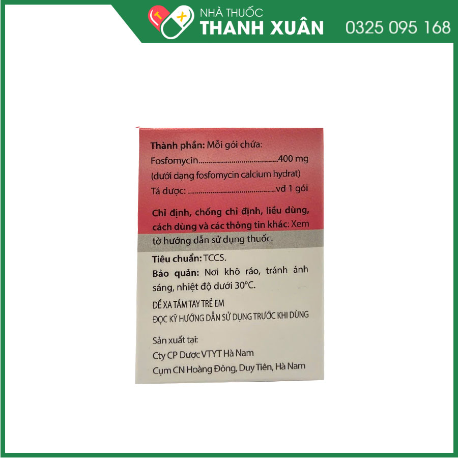 Lyfomin - Điều trị nhiễm khuẩn đường tiết niệu, nhiễm khuẩn da